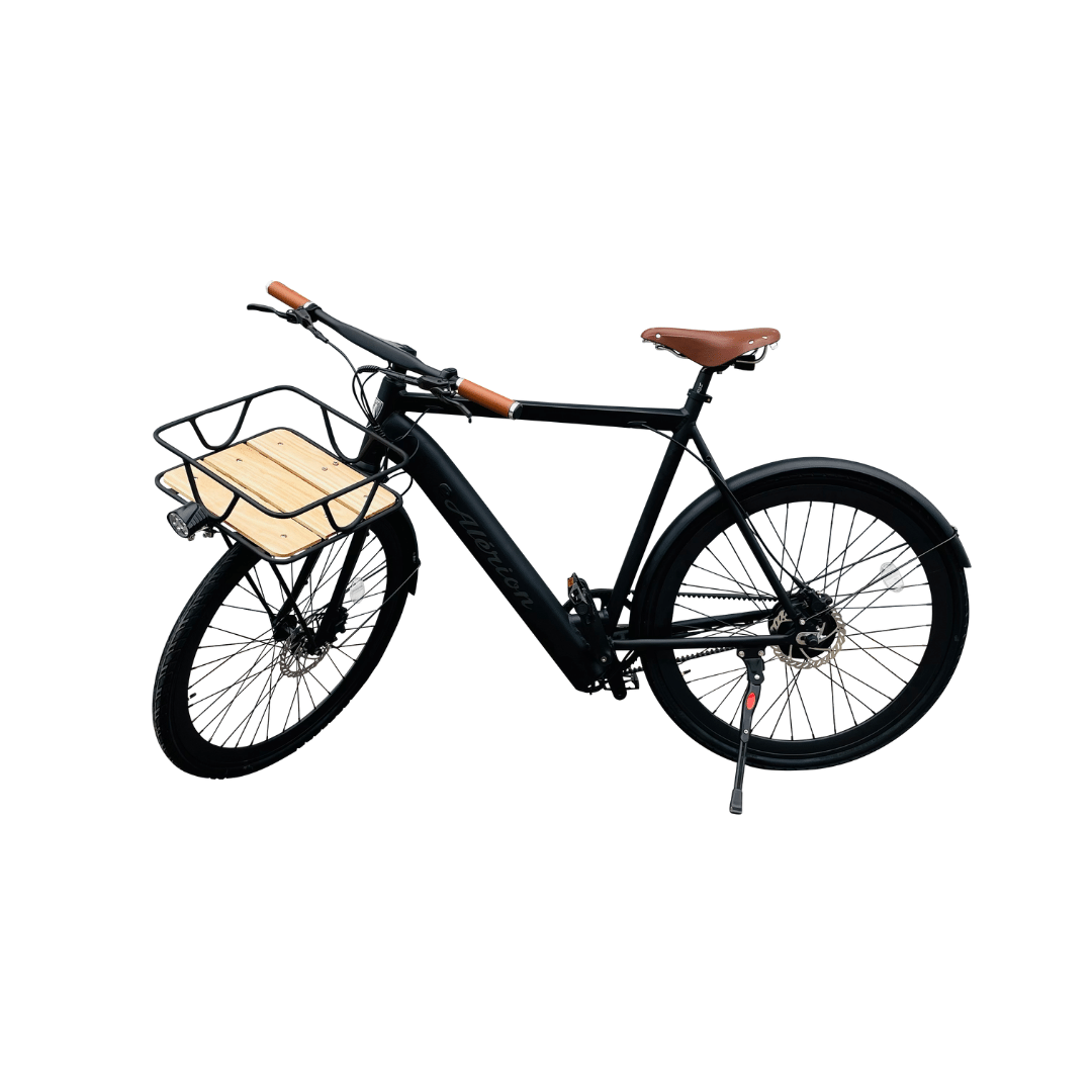 Panier pour vélo avant 35 x 25 cm noir